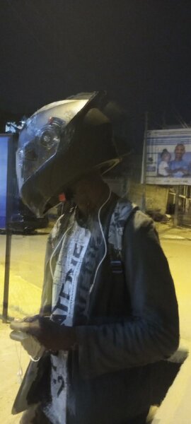 Casque moto Viking Noir