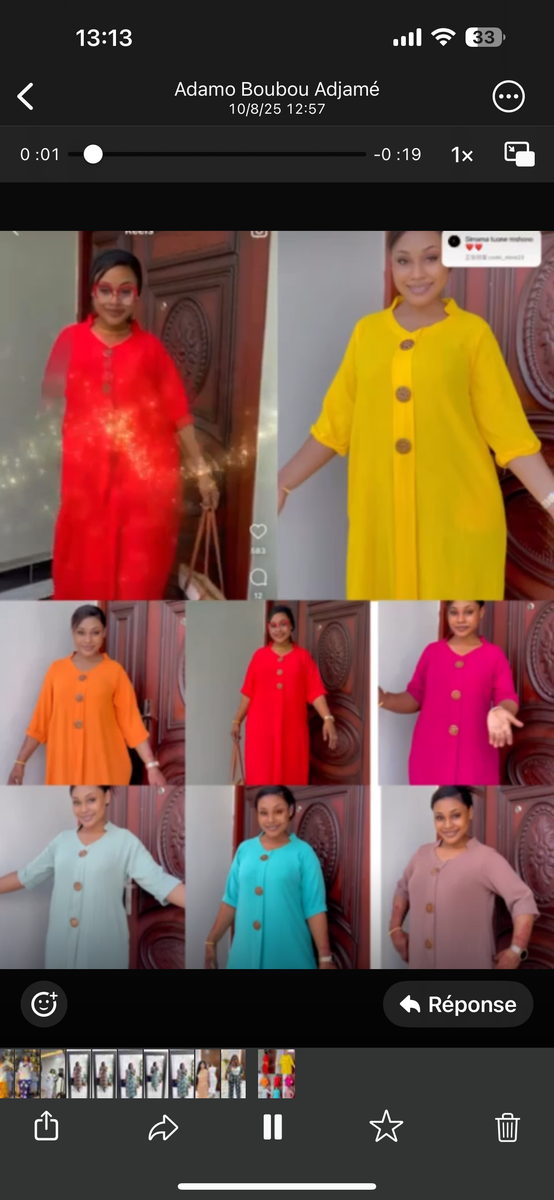 Robe Maxi Boubou Chic