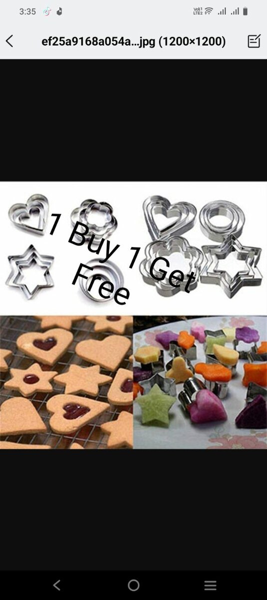 Cookies Cutter 12pcs in pack 1 pack