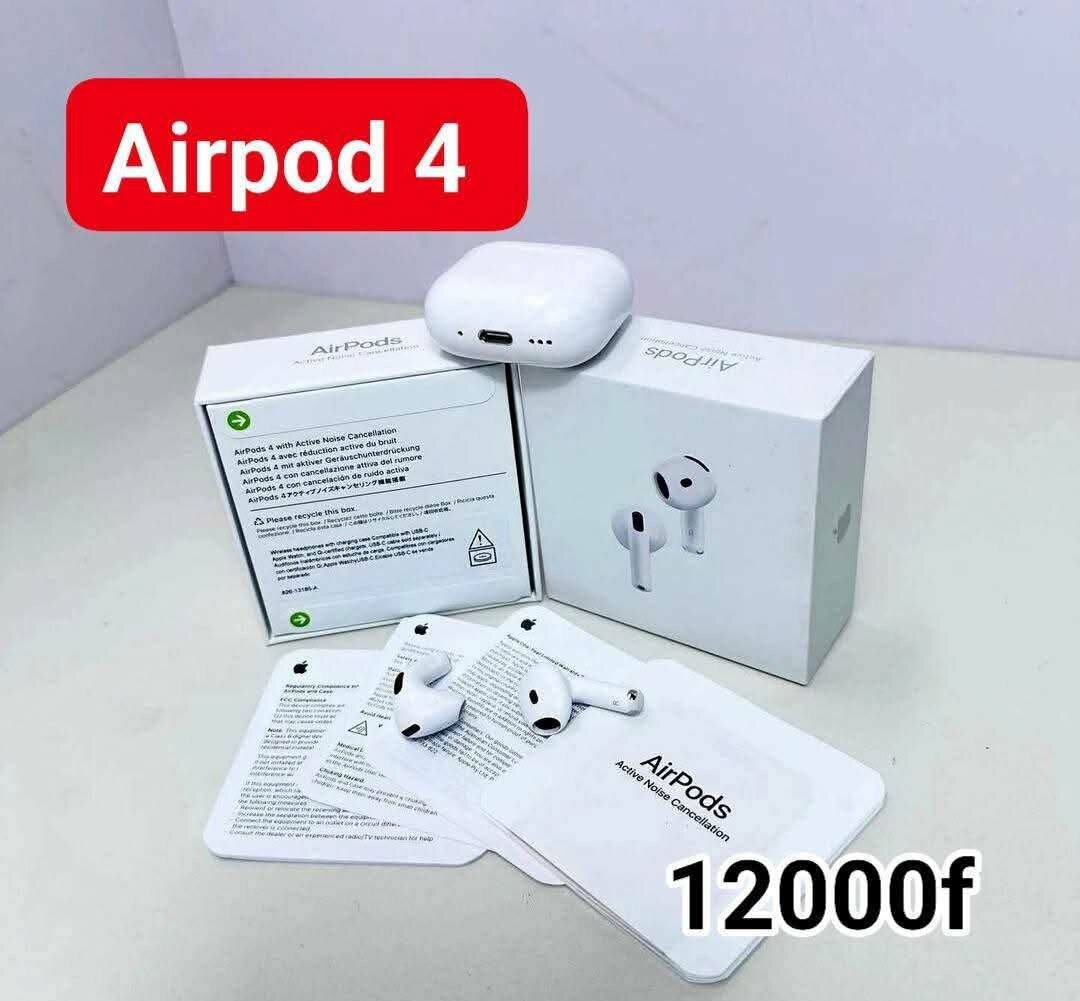 Apple airpod 4 certifié CE