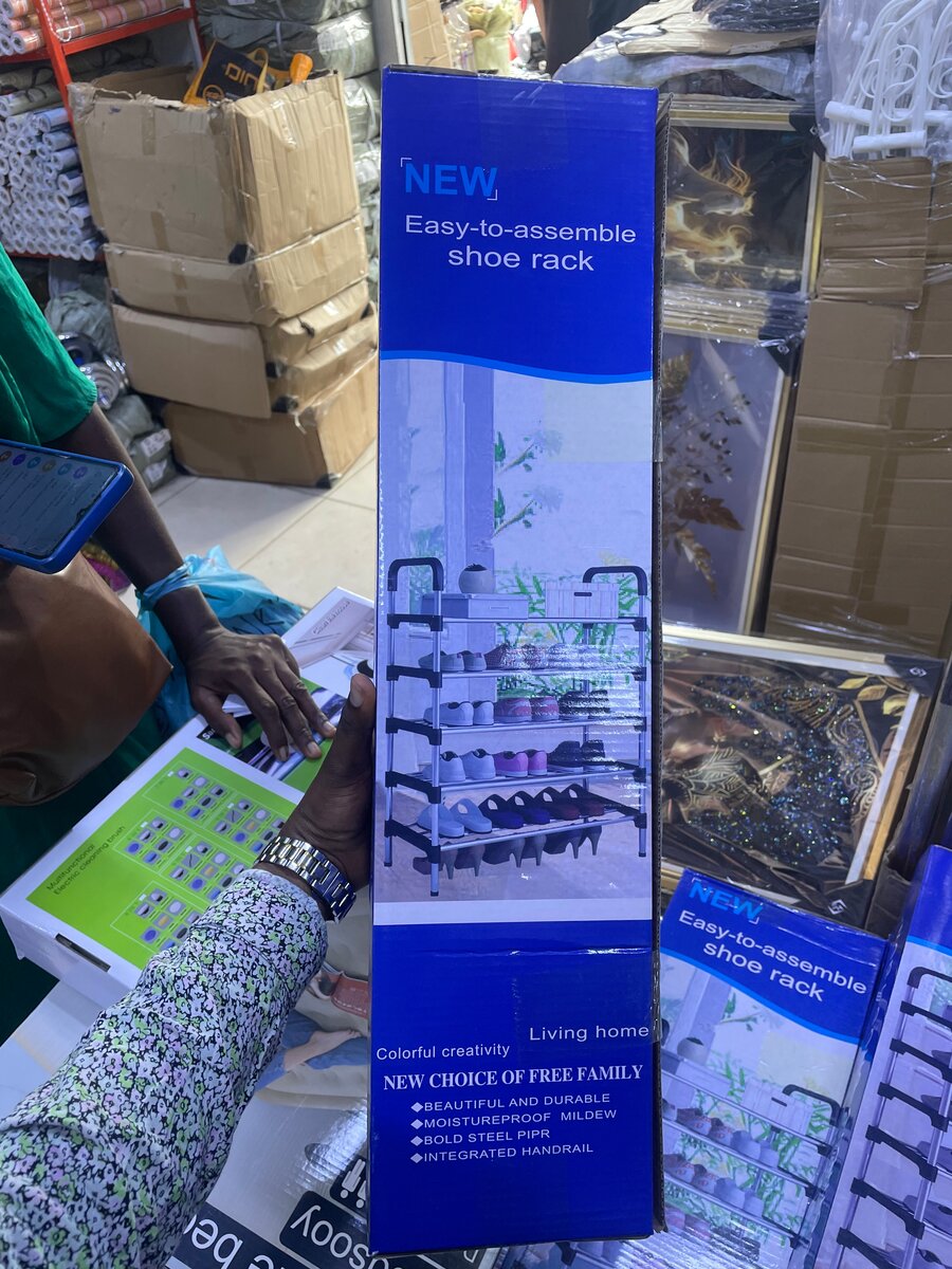 Étagère à chaussures modulable