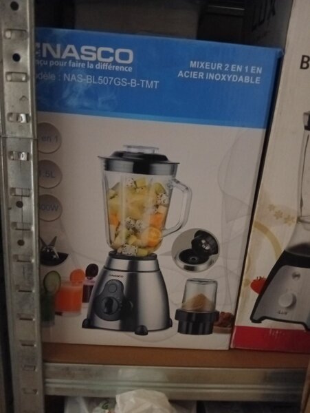 Blender NASCO 2 en 1 Acier