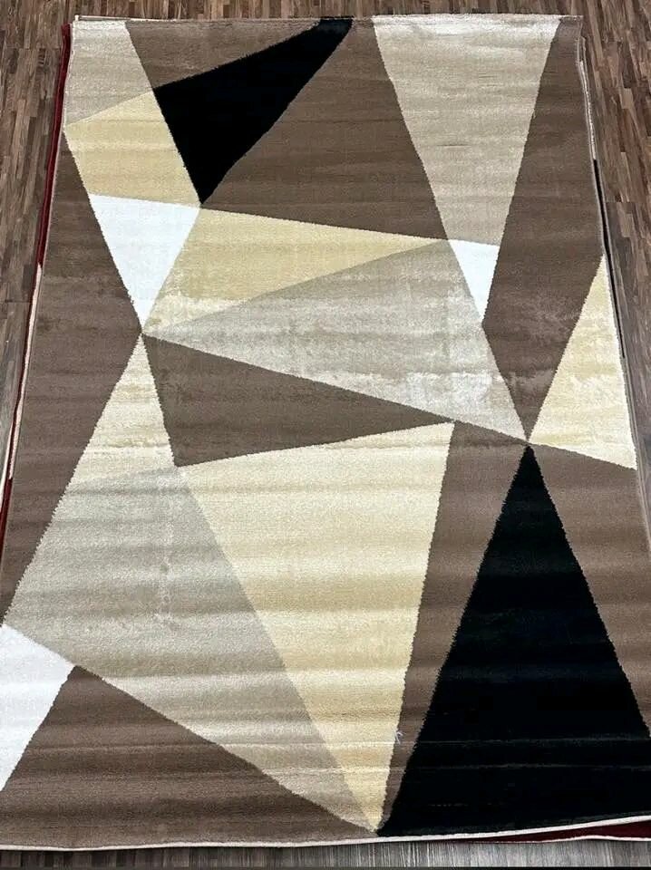 Tapis géométrique moderne