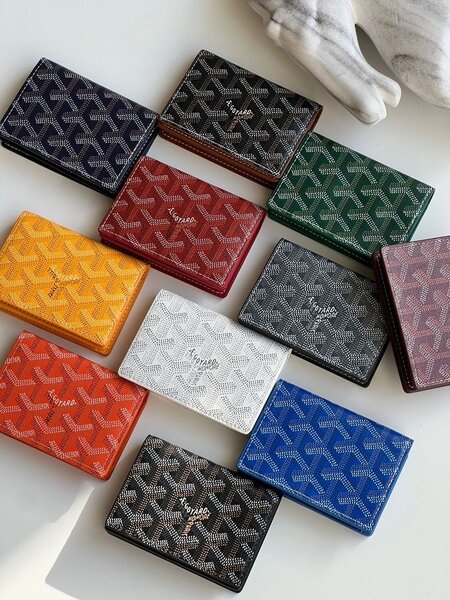 Porte-cartes coloré luxe