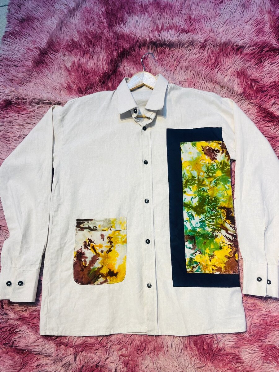 Chemise artistique en coton