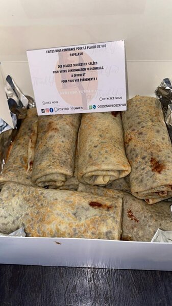 Crêpes a la pâte à tartiner