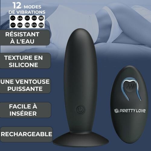 Plug Anal Vibrant Télécommandé