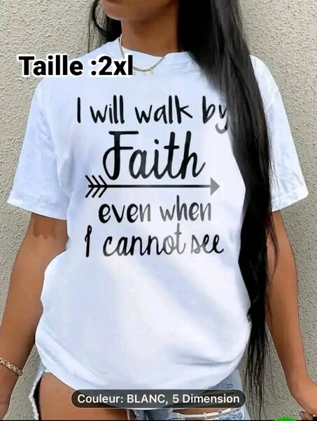 T-shirt imprimé en coton