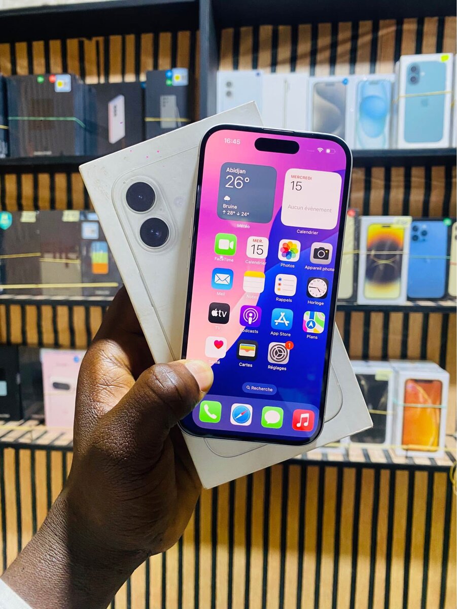 Smartphone dernier modèle