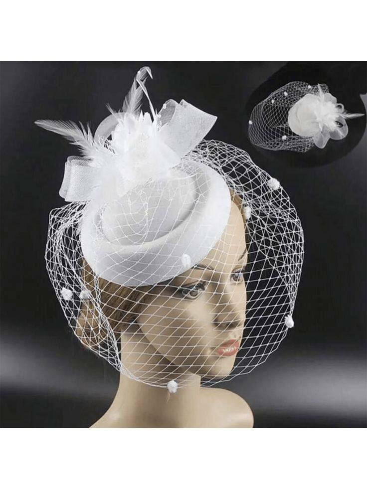 Fascinateur mariage blanc perles