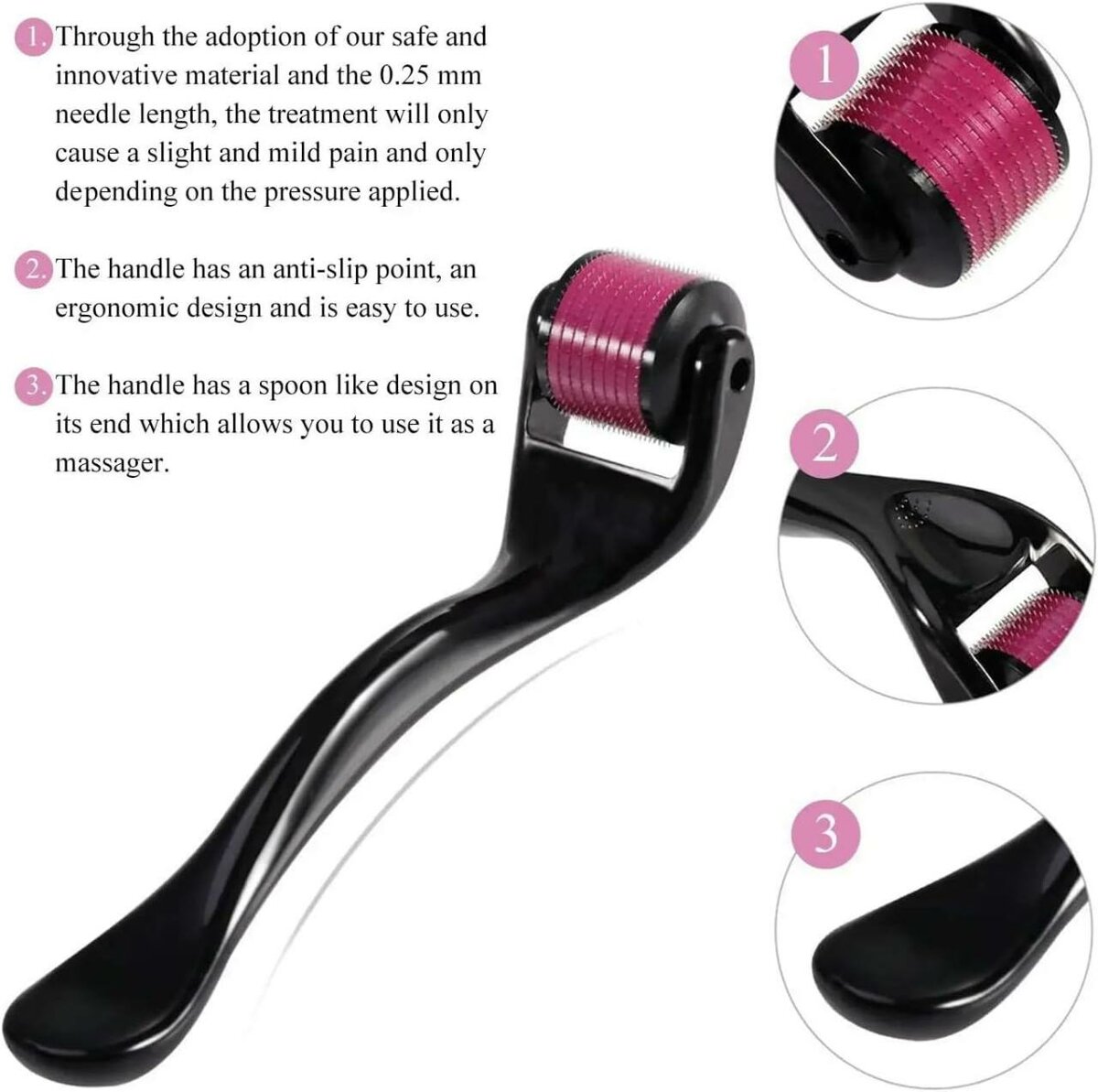 Derma Roller - 540 aiguilles