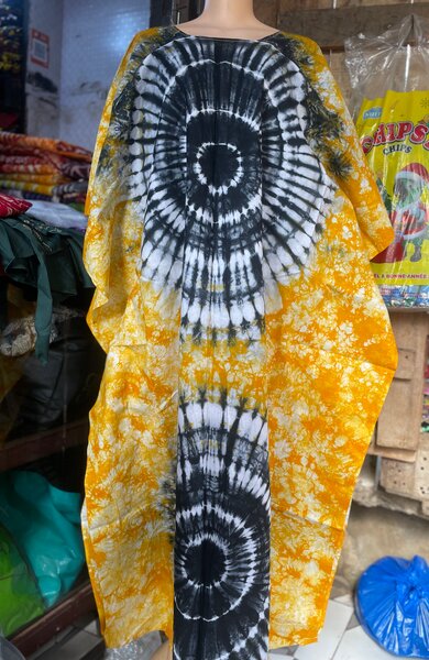 Robe longue batik bohème