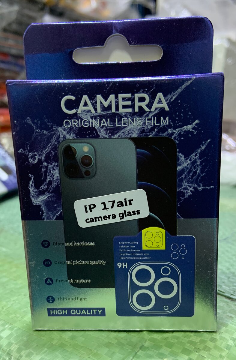 Verre de caméra iP 17air