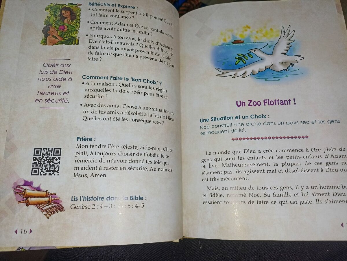 LES BONS CHOIX DE LA BIBLE