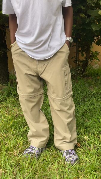 Pantalon cargo homme et femme
