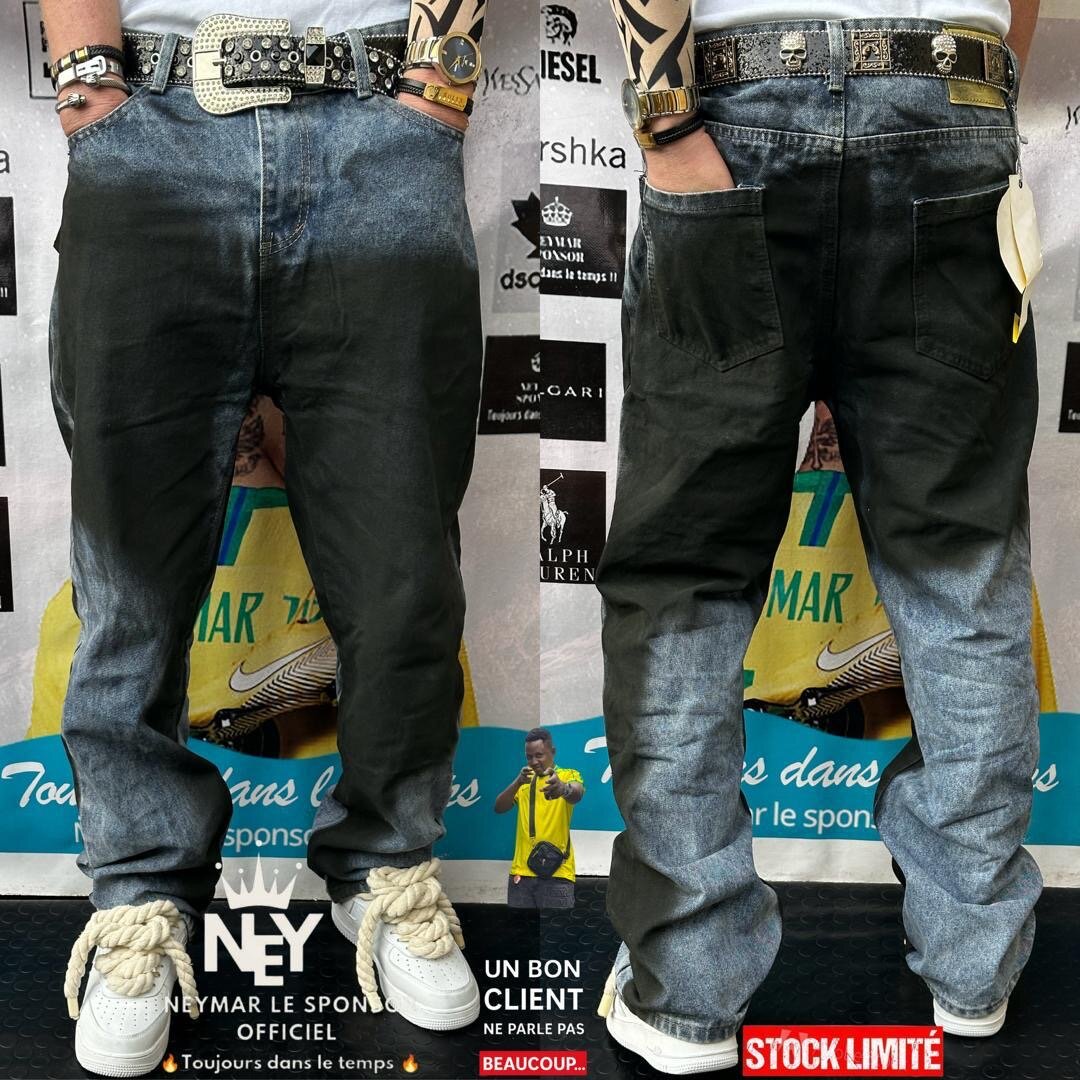 Jeans délavé style urbain