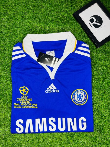 Chelsea 2008 Champions League Final Retro Home Kit