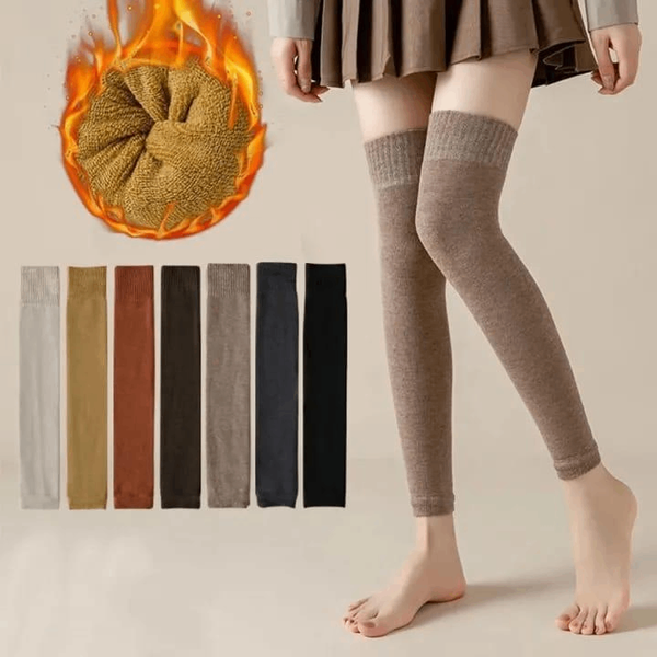 Women's Wool Legs Warmer Comfortable Cozy Socks