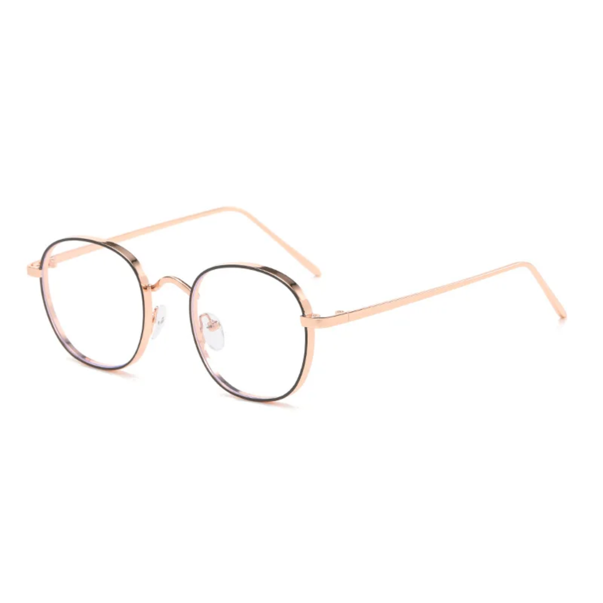 Lunettes rondes minimalistes