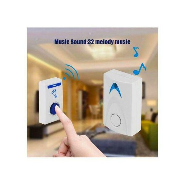 Sonnette sans fil 32 mélodies