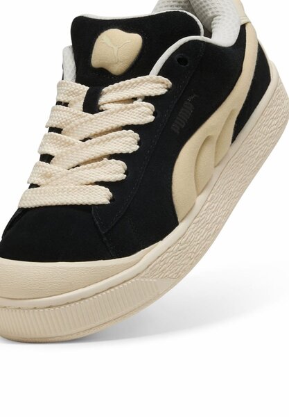 Sneakers classiques noir beige