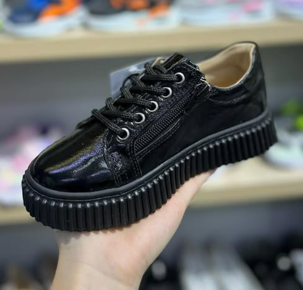 Кеды из натуральной кожи для девочек 📚