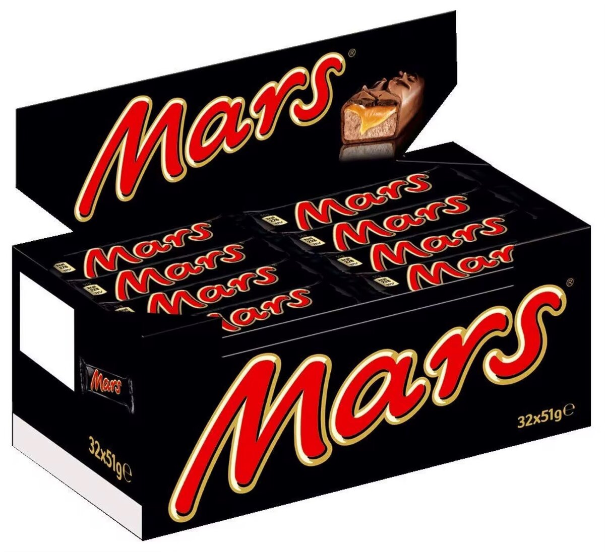 Barres chocolatées Mars