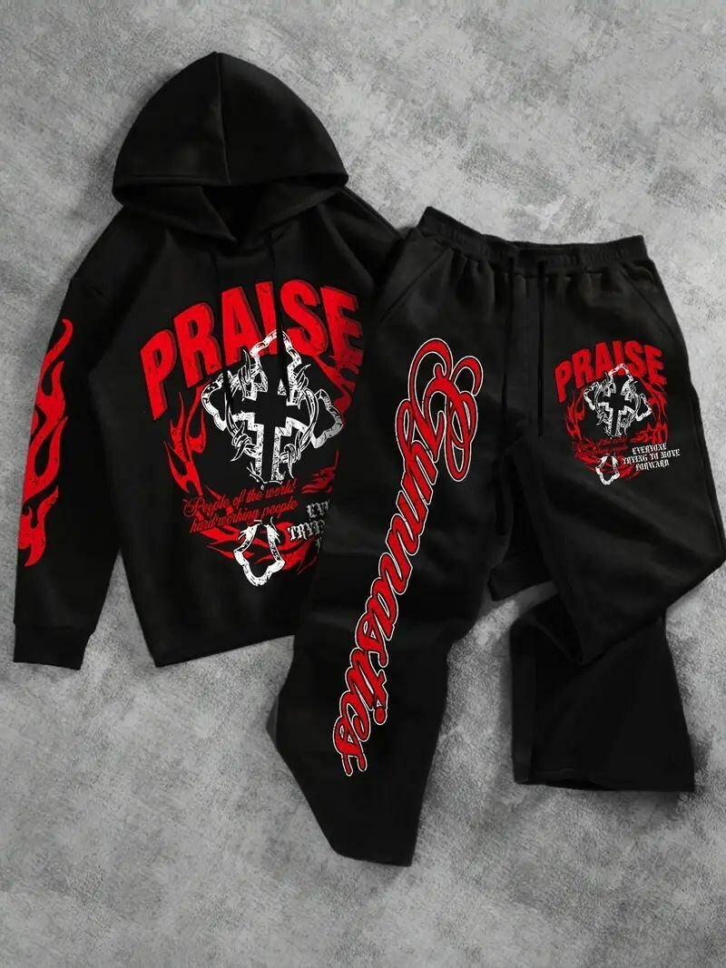 Ensemble streetwear imprimé