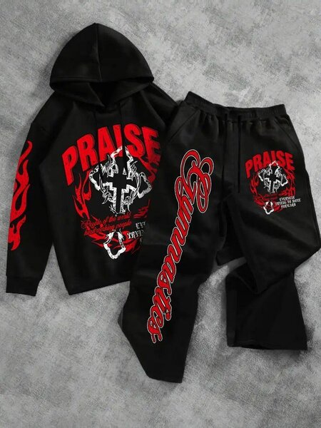 Ensemble streetwear imprimé