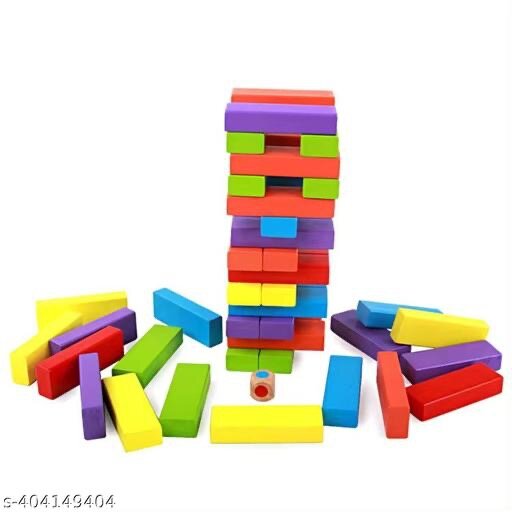 Colored Wooden Jenga