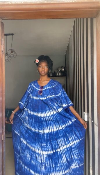 Robe Caftan Boubou Colorée