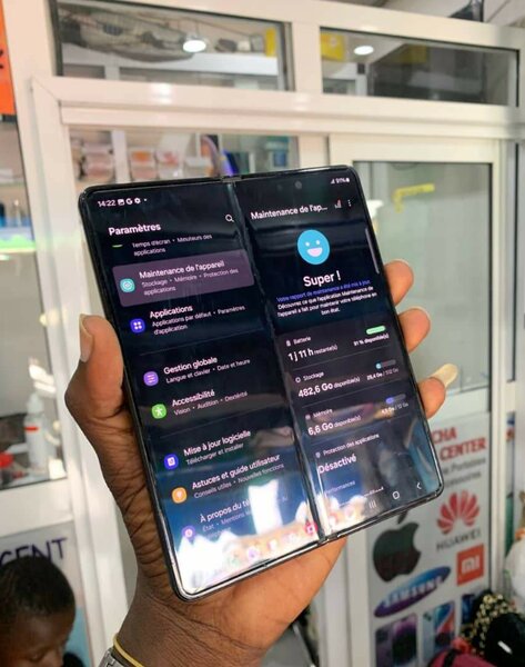 Smartphone pliable moderne