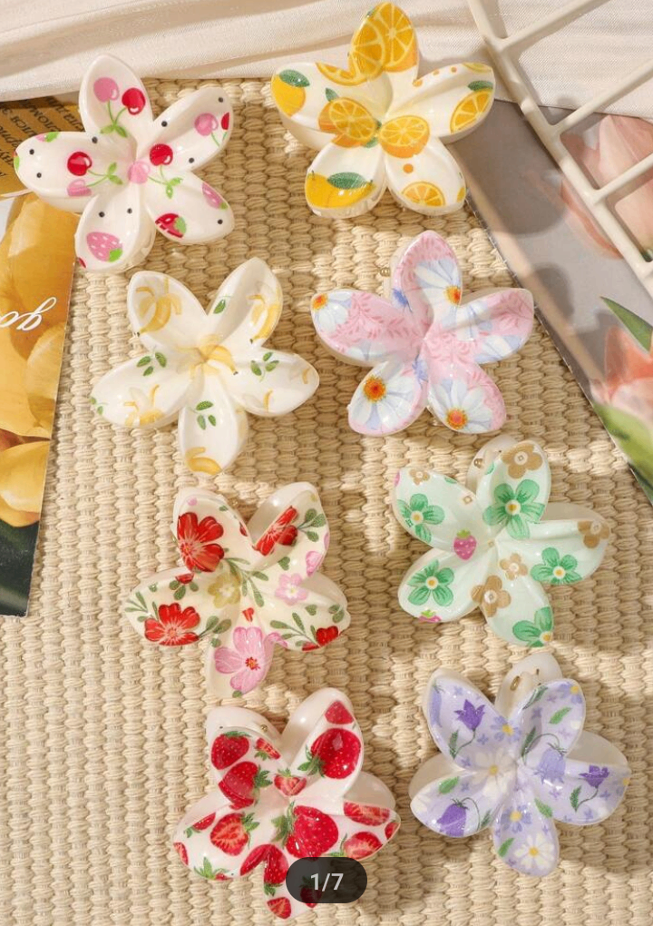 Pince à cheveux grande taille