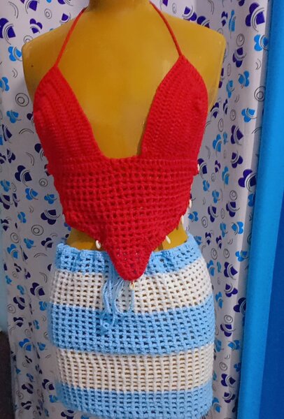 Tenue Crochet Été Femme