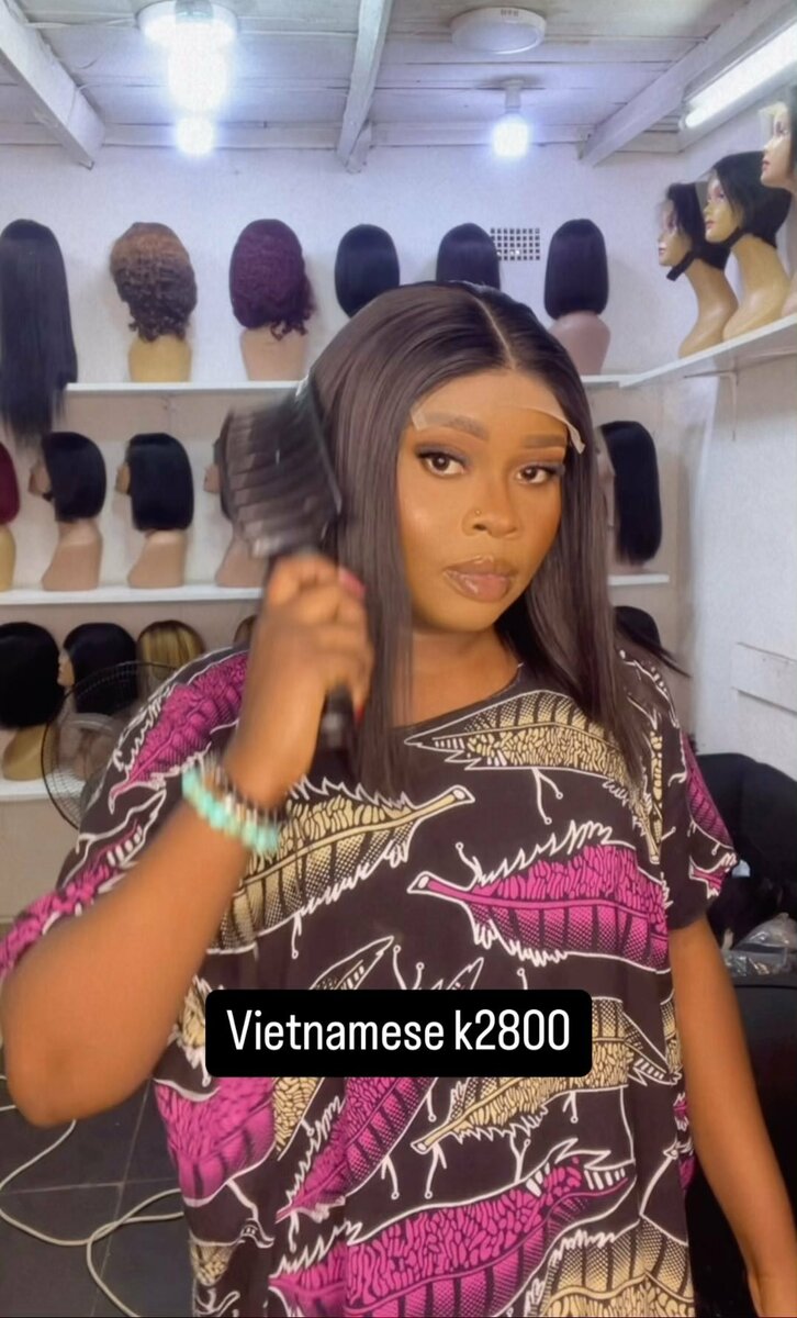 Beautiful and elegant women's wigs vietnamese