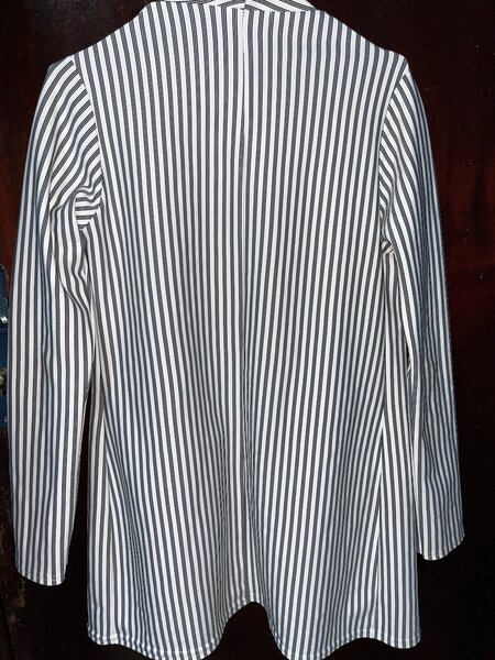 Blazer rayé élégant femme
