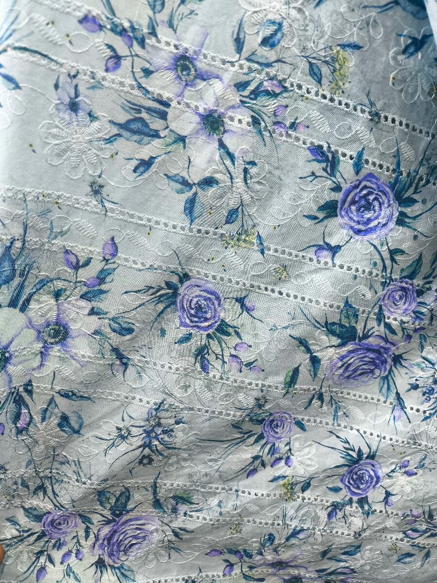 Printed lawn
