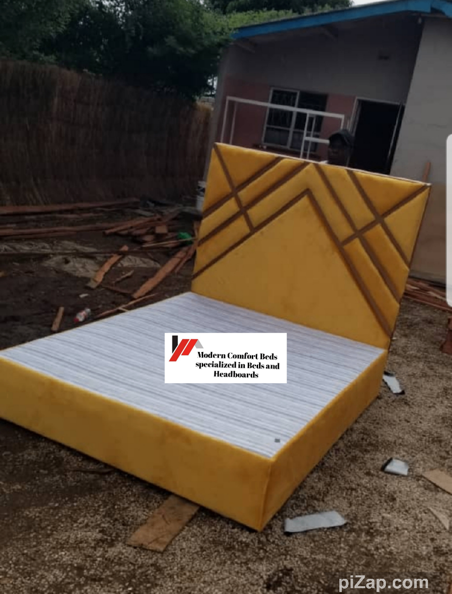 Shaped double bedset