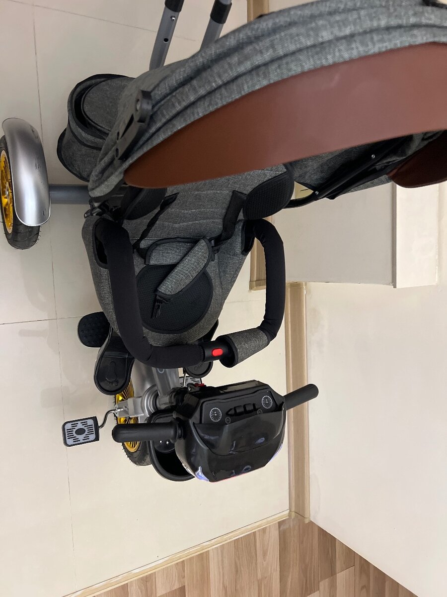 Трёхколёсный велосипед Cool Guy CCGY серый