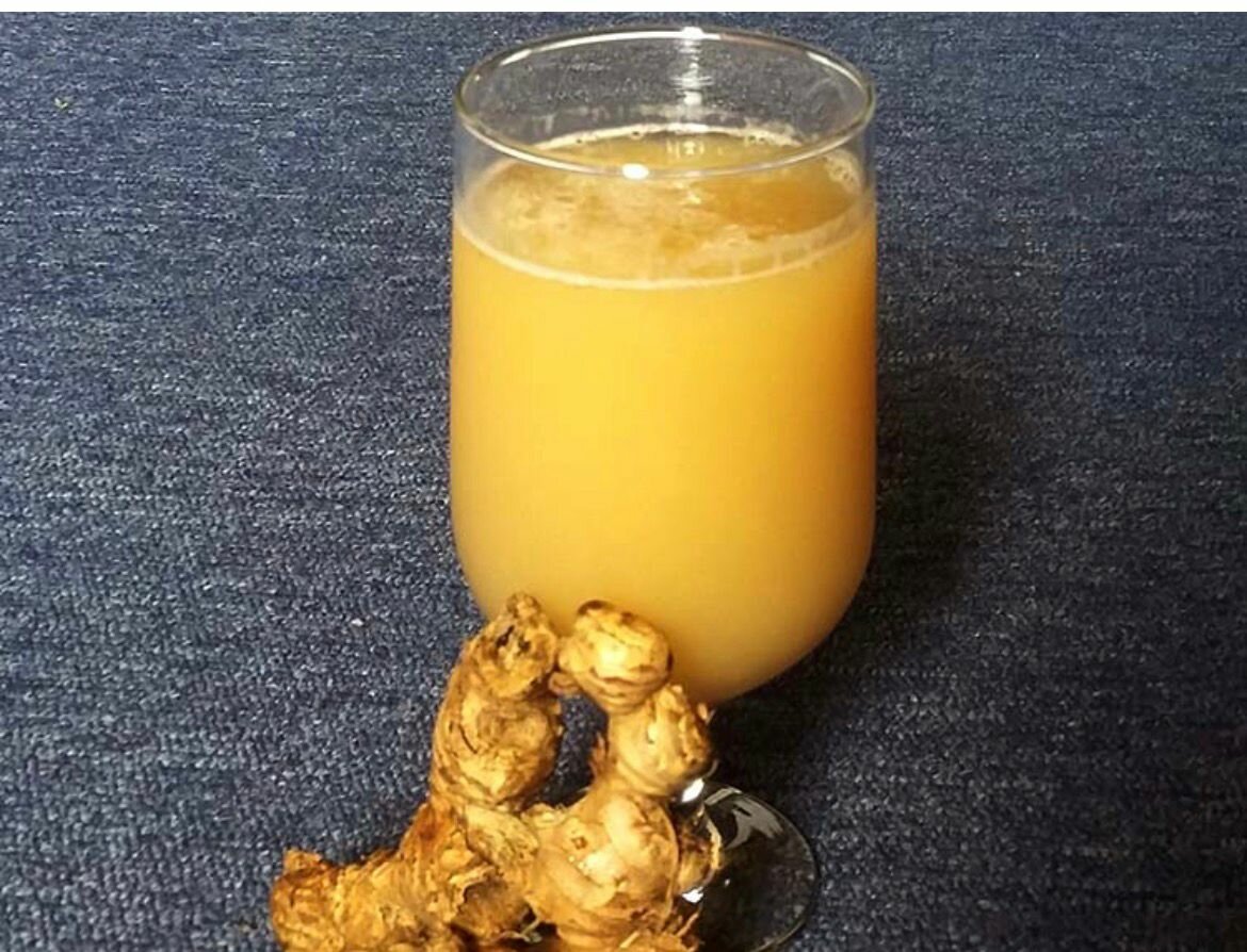 Jus de Gingembre et Fruit de la Passion