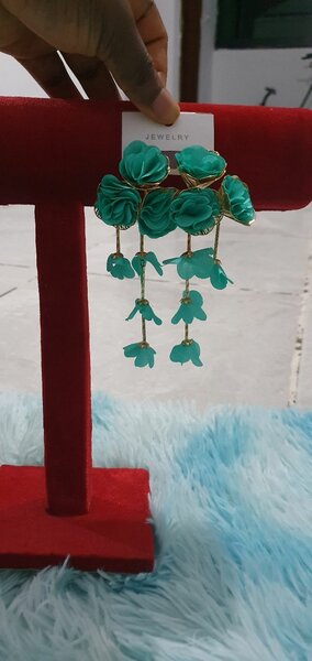 Boucles d'oreilles florales