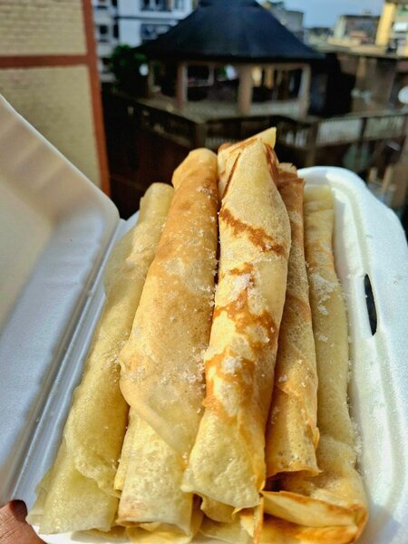 5 Crêpes fraîches délicieuses