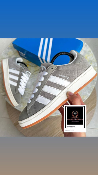 Sneakers  Campus Unisex Gris