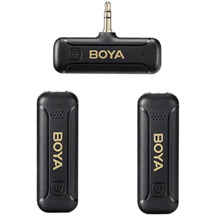 BOYA BY-WM3T-M2 Dual Channel Mini Wireless Mic With Charging Case
