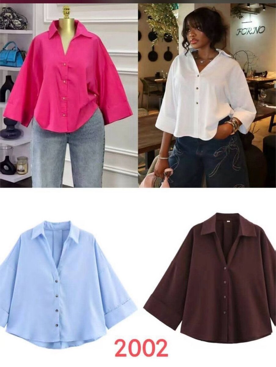 Chemisier ample élégant