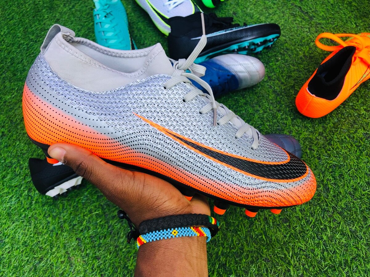 High quality soccer boots