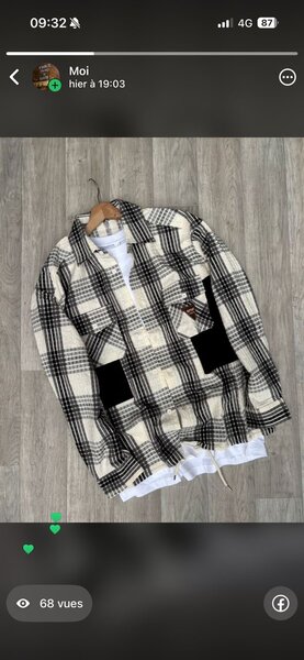 Veste décontractée homme