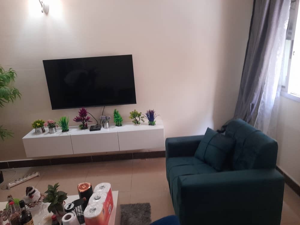 Fauteuil moderne en velours