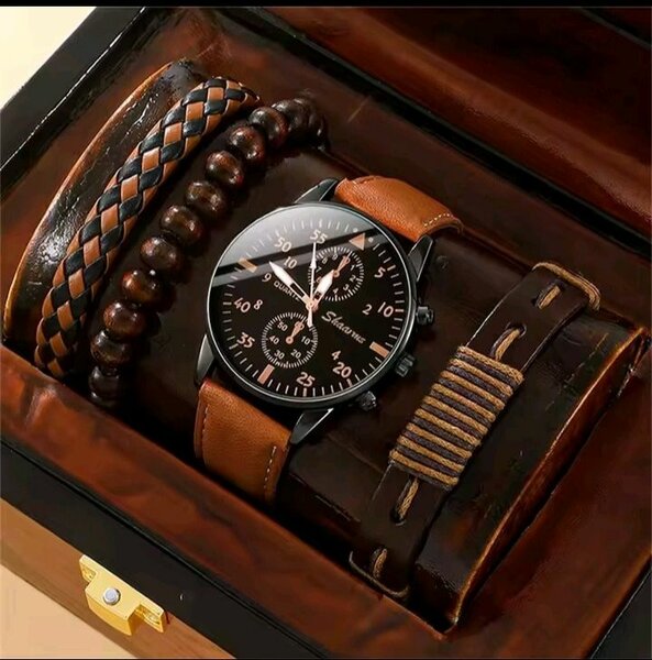 Montre Homme Élégante Set