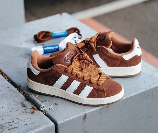 Baskets en daim Adidas